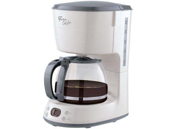 Cafeteira Elétrica Fischer Cook Line 25 Xícaras - Branco