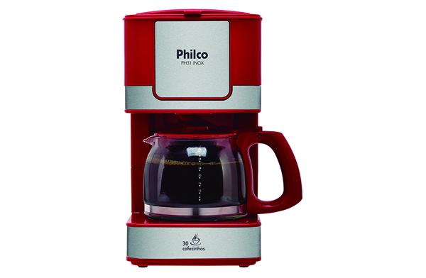 Cafeteira Elétrica PH31 - 53-901-024 - Philco - 127v - Vermelho