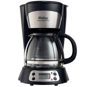 Cafeteira Elétrica Philco Digital PHD14P - Preta/Prata - 110v