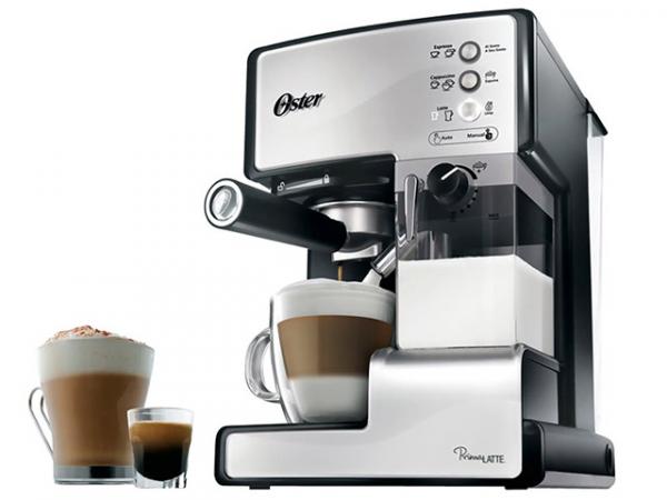 Tudo sobre 'Cafeteira Espresso 15 Bar Oster Prima Latte - Prata'