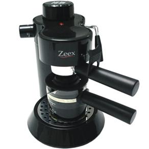 Cafeteira Expresso/Cappuccino Zeex Manual Aroma Mio Preto - 4 Bar - 220V