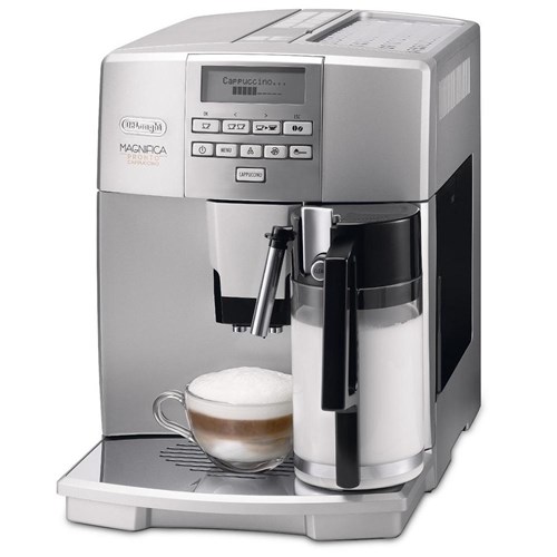 Tudo sobre 'Cafeteira Expresso Delonghi Automática Esam 04.350 S Magnifíca Cappuccino Prata 220v'
