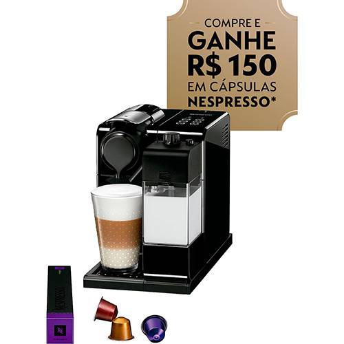 Cafeteira Expresso Nespresso Lattissima Touch 19 Bar - Black