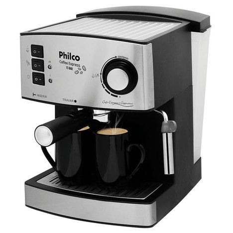 Cafeteira Expresso Philco Coffee Express - Inox - 15 Bar - 110V
