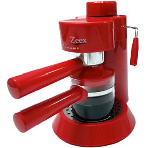Cafeteira Expresso Zeex Manual Aroma Mio Vermelha - 4 Bar - 110v