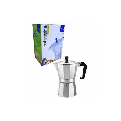 Cafeteira Italiana de Aluminio 300 Ml para 3 Xicaras