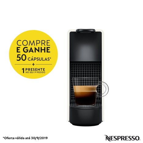 Cafeteira Nespresso Essenza Mini C30 Branca 220V