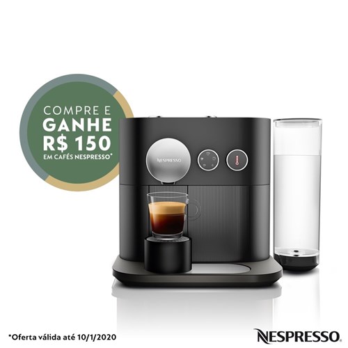 Cafeteira Nespresso Expert C80 Preta 110V