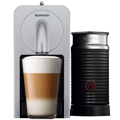 Tudo sobre 'Cafeteira Prodigio & Milk + Aeroccino Nespresso Automática Prata 110v'