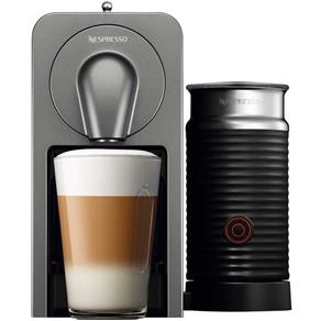 Cafeteira Prodigio & Milk + Aeroccino Nespresso Automática Prata -C75-Br3-Ti-Ne - 220V