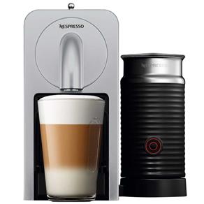Cafeteira Prodigio & Milk + Aeroccino Nespresso Automática Prata -D75-Br-Si-Ne - 110V