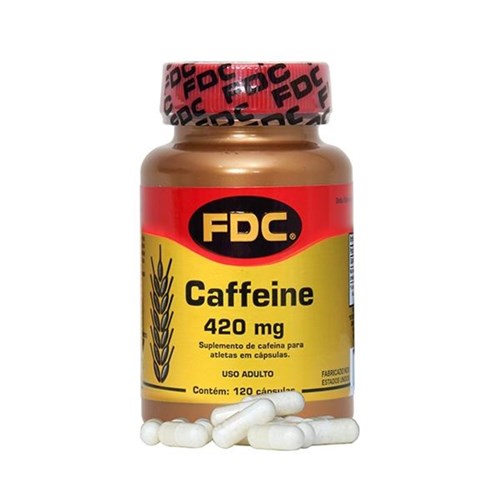 Caffeine 420Mg com 120 Cápsulas
