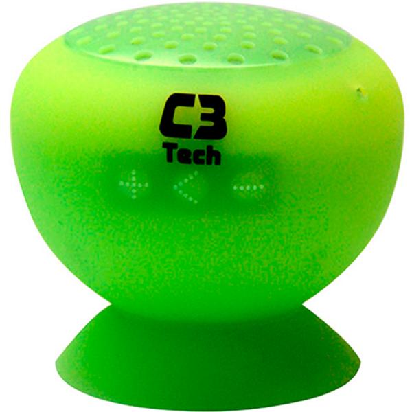 Caixa Acústica 3.0 Bluetooth 3W RMS SP-12B Verde - C3 Tech - C3 Tech