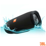 Caixa Acústica Bluetooth JBL à Prova D'Água Preto - CHARGE 3