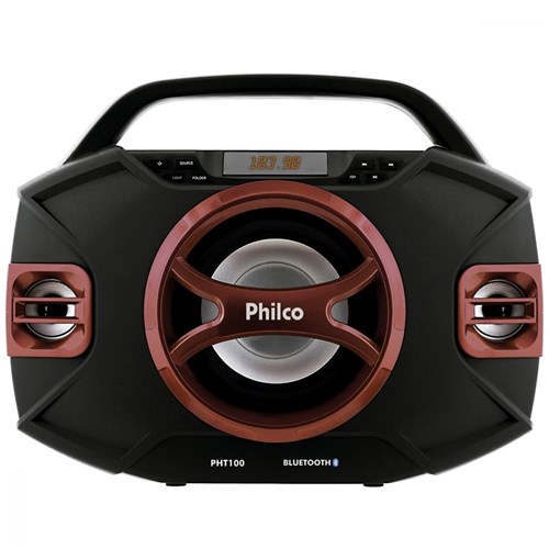 Caixa Acústica Philco Pht100 com Conexão Bluetooth Bivolt