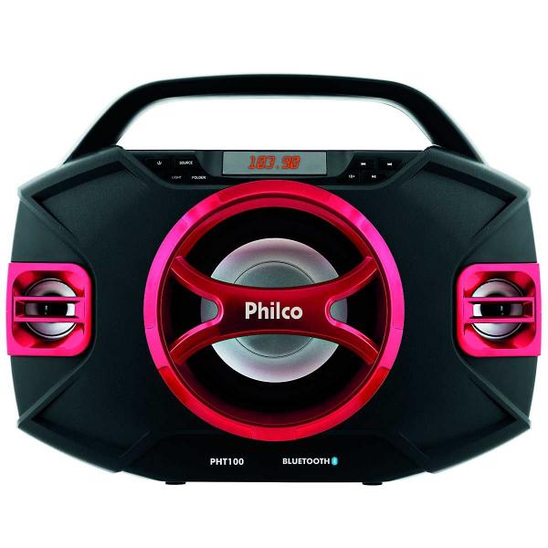 Caixa Acústica PHT100 100W RMS Bluetooth Preta Philco