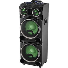 Caixa Amplificada Bluetooth 1500WRMS Gradiente Power Bass GCA103 Entradas USB e SD