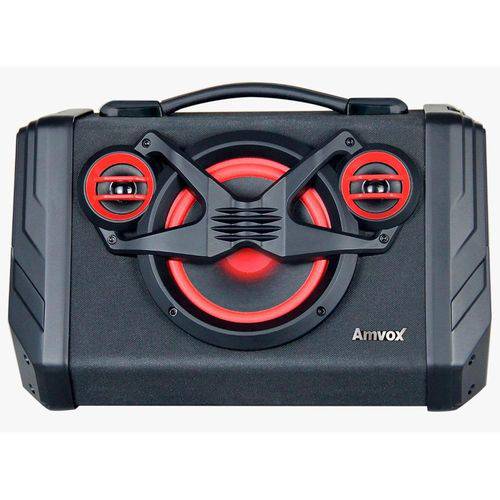 Tudo sobre 'Caixa Amplificadora Amvox Aca-110 Bluetooth, Entradas Usb e Auxiliar, Rádio Fm, 80w Rms'