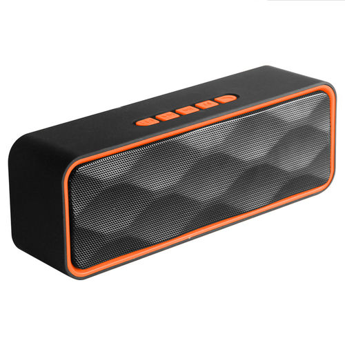 Caixa Caixinha Mini de Som Bluetooth Speaker a Prova D'Água TF USB Aux Porta Áudio