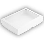 Caixa com Visor S5 (16cm X 22cm X 4cm) Branca 10 Unidades Assk Rizzo Embalagens