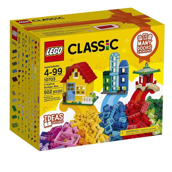 Caixa Criativa de Construção 502 Peças - LEGO Classic 10703
