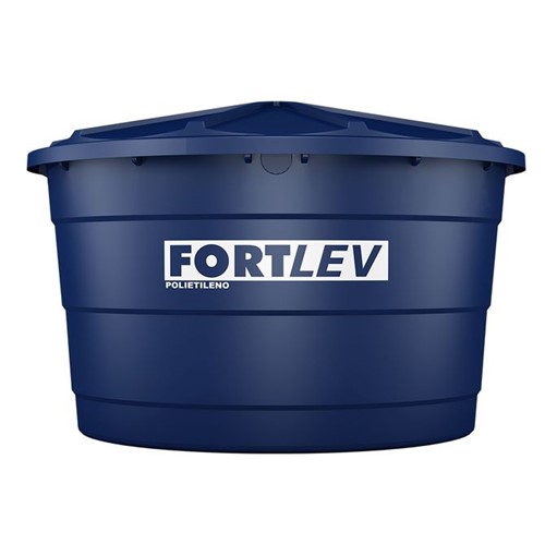 Caixa D'Água 3000L Azul Polietileno - Fortlev - Fortlev