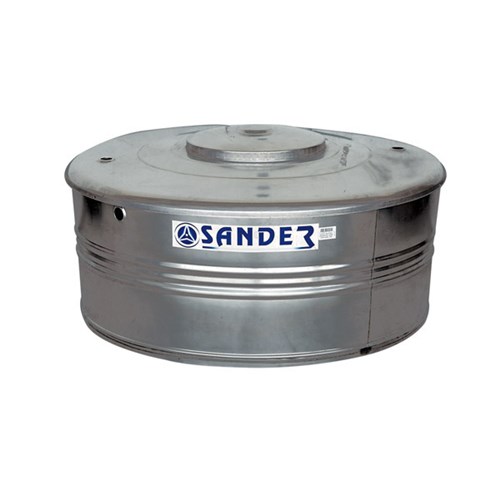 Tudo sobre 'Caixa D'água de Aço Inox EP 500L Prata Sander'