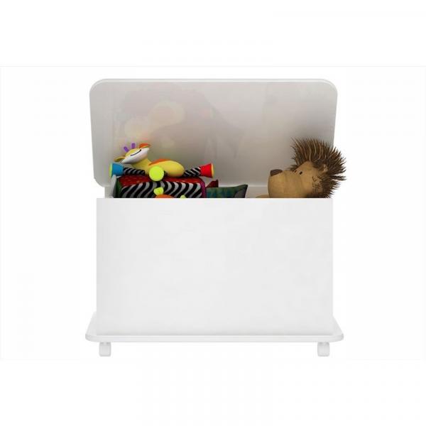 Caixa de Brinquedos Branco - Completa Moveis - Completa Móveis