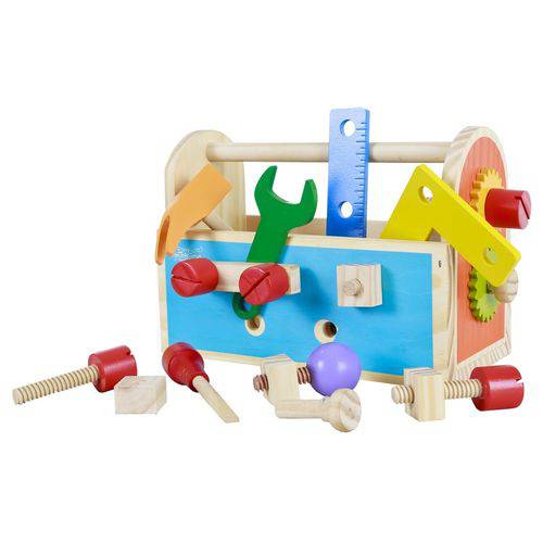 Caixa de Ferramentas Infantil - Brinquedo Educativo