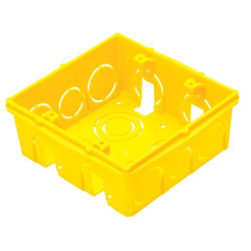 Caixa de Luz 4x4 Amarela Tramontina