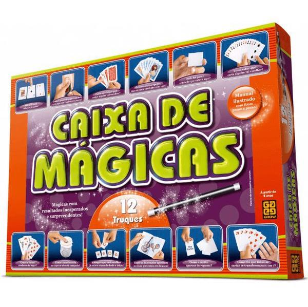Caixa de Mágicas Kit com 12 Truques Grow