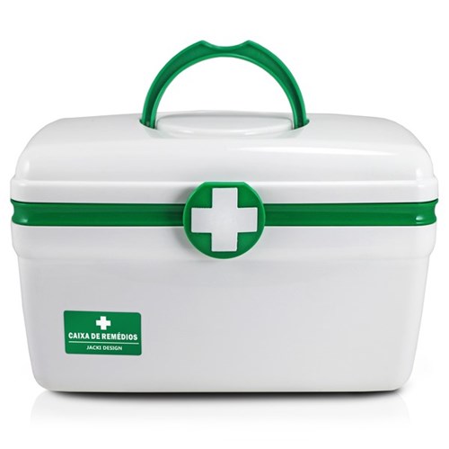 Caixa de Remédios (G) Verde - Jacki Design