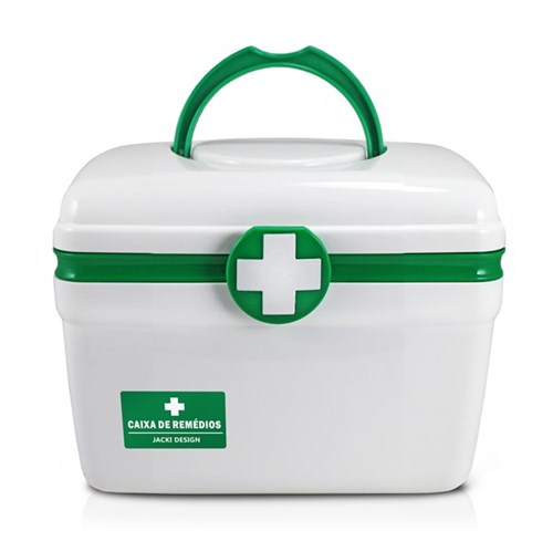 Caixa de Remédios (P) Verde - Jacki Design