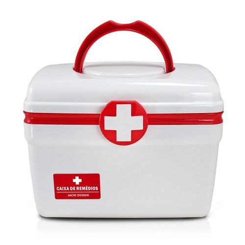 Caixa de Remédios P Vermelho - Jacki Design