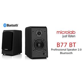 Caixa de Som 2.0 Bluetooth - Microlab - 64w - B77 Bt
