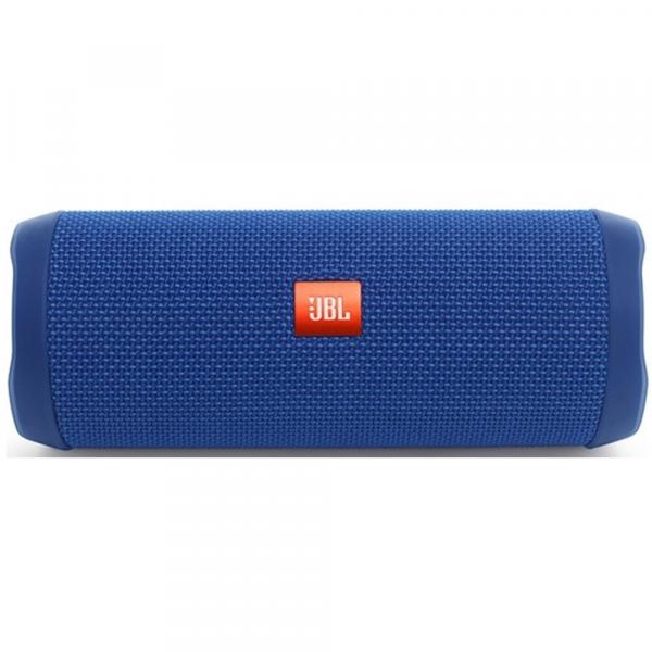 Caixa de Som - 2.0 - JBL Flip 4 Portable Bluetooth Speaker - Azul - JBLFLIP4BLU