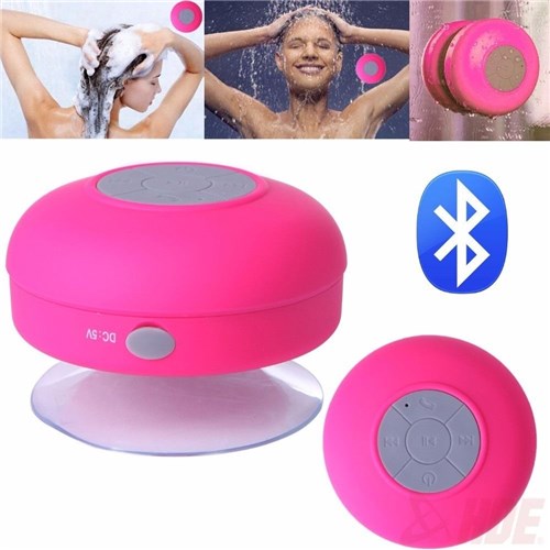 Caixa de Som Bluetooth a Prova D'Água - Rosa
