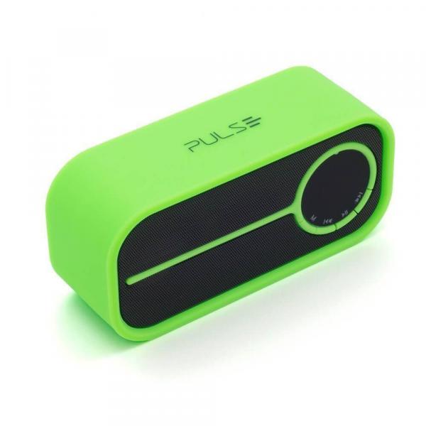 Caixa de Som Bluetooth Color Series 10W Verde SP208 Pulse