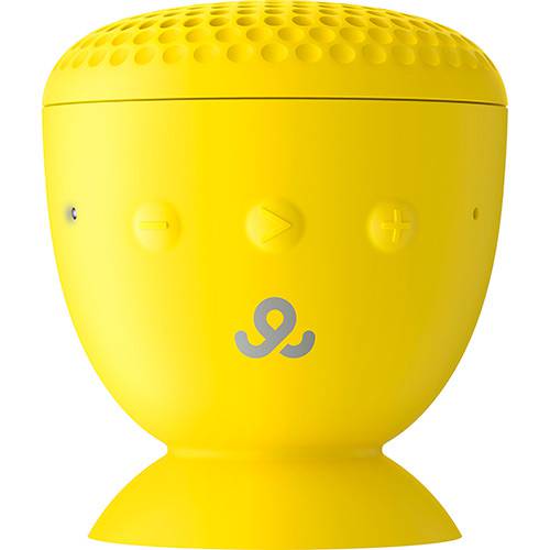 Caixa de Som Bluetooth GoGear GPS2500 Amarelo - 2W com USB e Bateria Interna