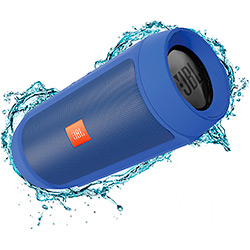Caixa de Som Bluetooth JBL Charge 2+ Azul 15W Resistente a Água