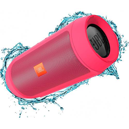 service The actual Dripping 🏷️【Tudo Sobre】→ Caixa de Som Bluetooth JBL Charge 2+ Rosa 15W Resistente a  Água