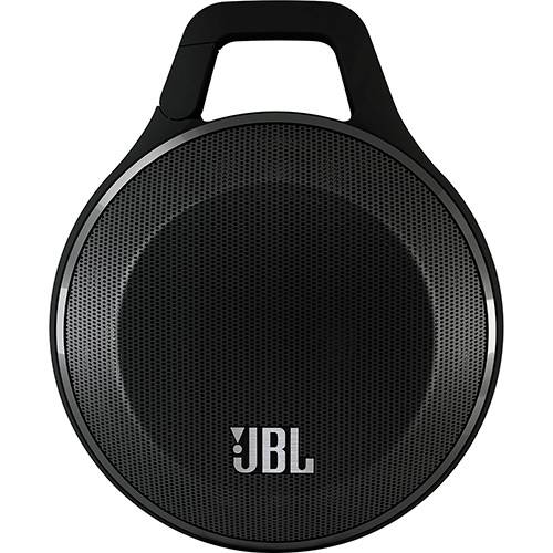 Caixa de Som Bluetooth JBL Clip Preto - 3,2 Watts RMS e 5h de Bateria