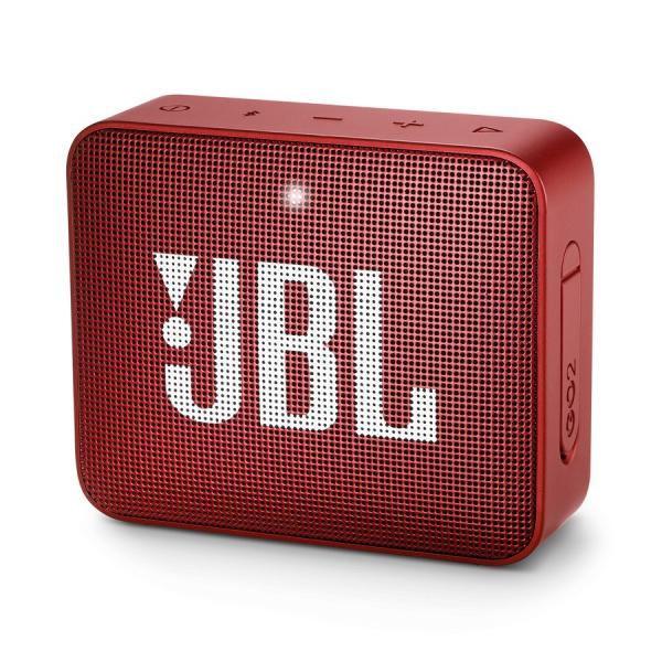 Caixa de Som Bluetooth JBL GO 2 à Prova Dágua 3W Vermelha