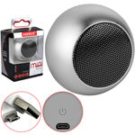 Caixa De Som Bluetooth Mini Speaker 3w Cinza Feitun Fn-0006