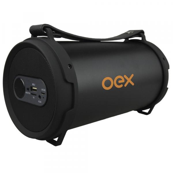 Caixa de Som Bluetooth OEX Speaker Drum SK405 - Preto