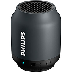 Caixa de Som Bluetooth Philips BT50BX/78 Preta 2W Entrada Auxiliar
