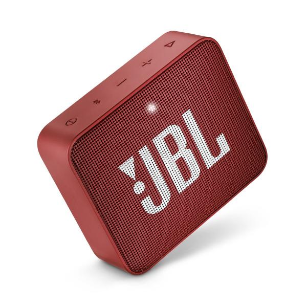 Caixa de Som Bluetooth Portátil à Prova Dágua - JBL GO 2 3W VERMELHO