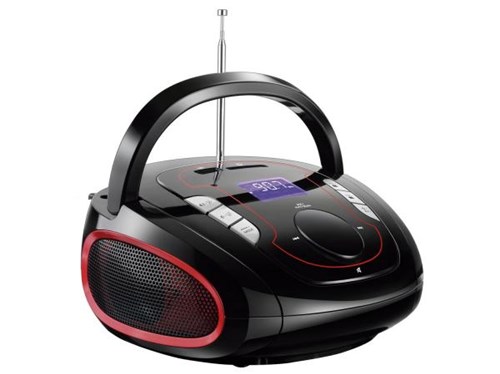 Caixa de Som Bluetooth Portátil Multilaser Boombox - SP186 15W USB MP3 Entrada SD Rádio FM