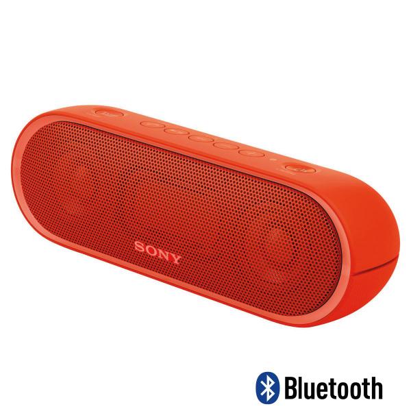 Caixa de Som Bluetooth Sony 20w SRS-XB20 Vermelho