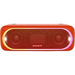 Caixa de Som Bluetooth Sony SRS-XB30 Vermelha 30W RMS Entrada Auxiliar P2